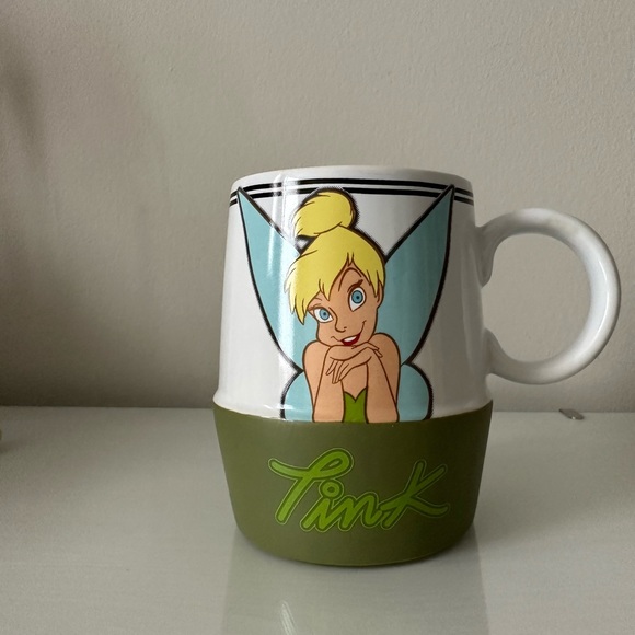 Disney Store Tink Coffee Mug Tinkerbell Ceramic Huge Heavy Tea Cup 20 oz - Picture 8 of 8